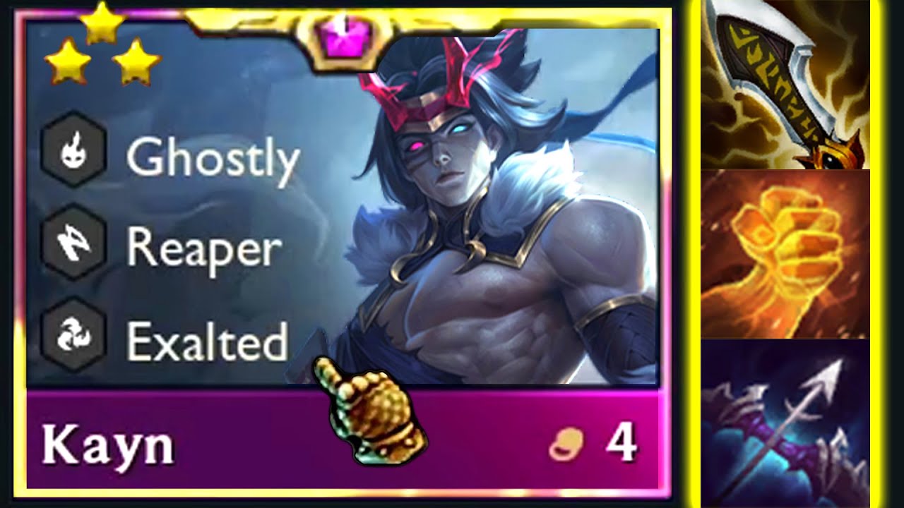 Set 11: Kayn 3 Star ⭐⭐⭐ Shadow Assassin vs Crab Rave