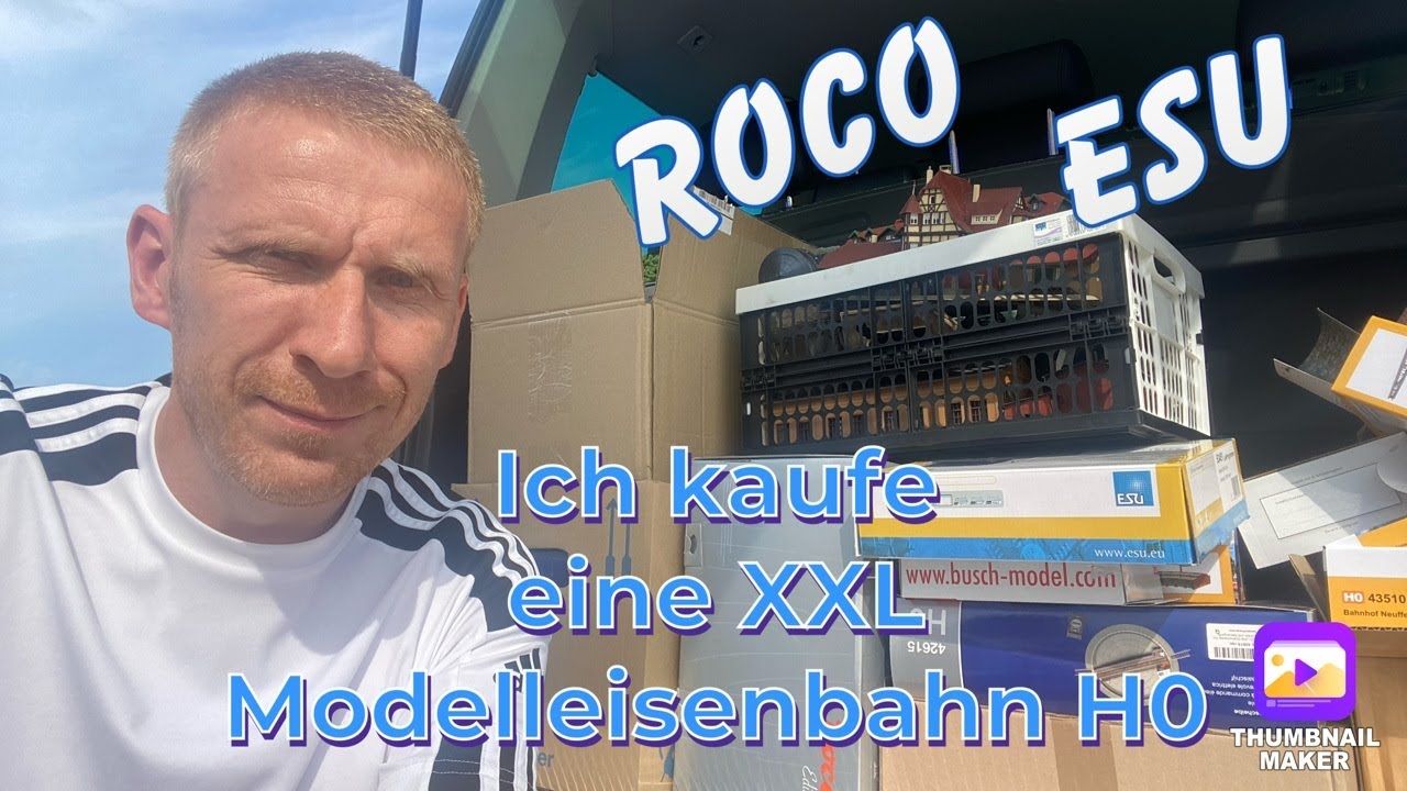 Modelleisenbahn H0, Ich kaufe eine XXL ESU & Roco Modelleisenbahn #h0 #esu #roco #modelleisenbahn