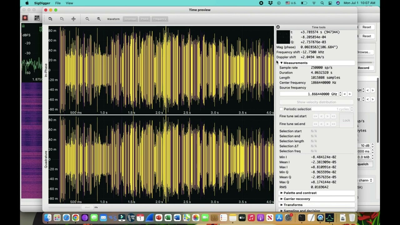 SigDigger Open Source Digital Spectrum Analyzer for SDR | RTL-SDR HackRF SDRPlay