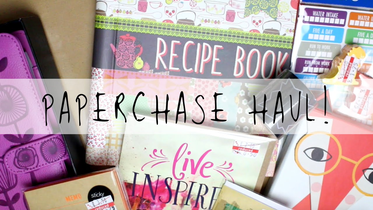 Paperchase Sale Haul! July 2016 | MyGreenCow