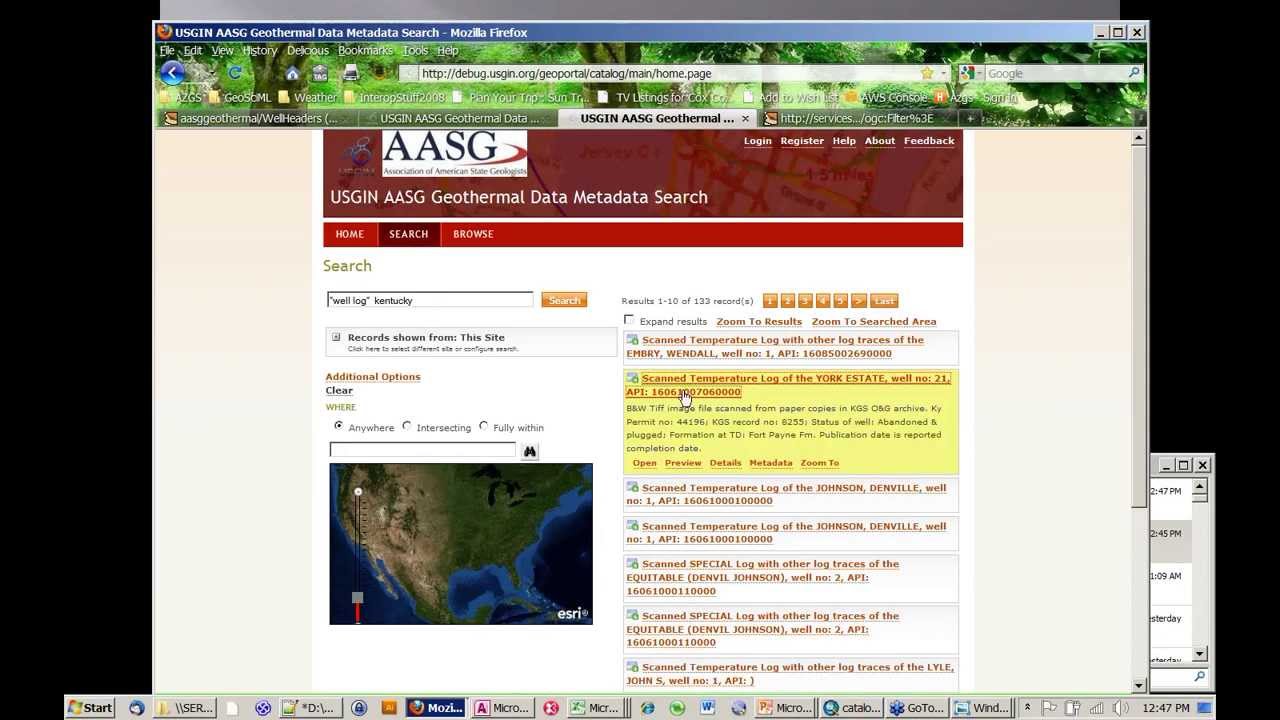 Borehole Data