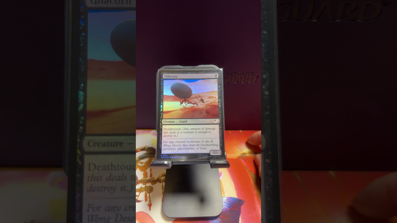 MTG Аватар: Последний маг воздуха. Ящерица-гилакорн со смертельным прикосновением 