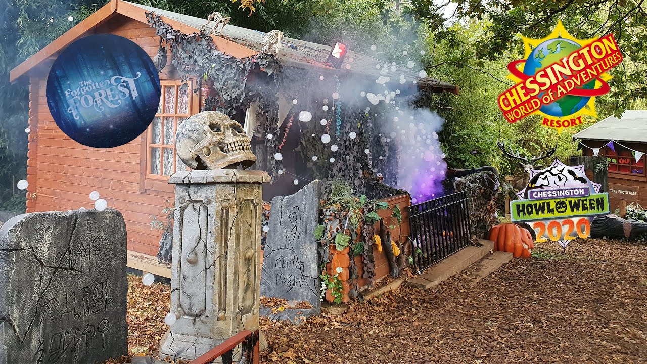 Forgotten Forest Full Walkthrough at Chessington HOWL'O'WEEN (Oct 2020) [4K]