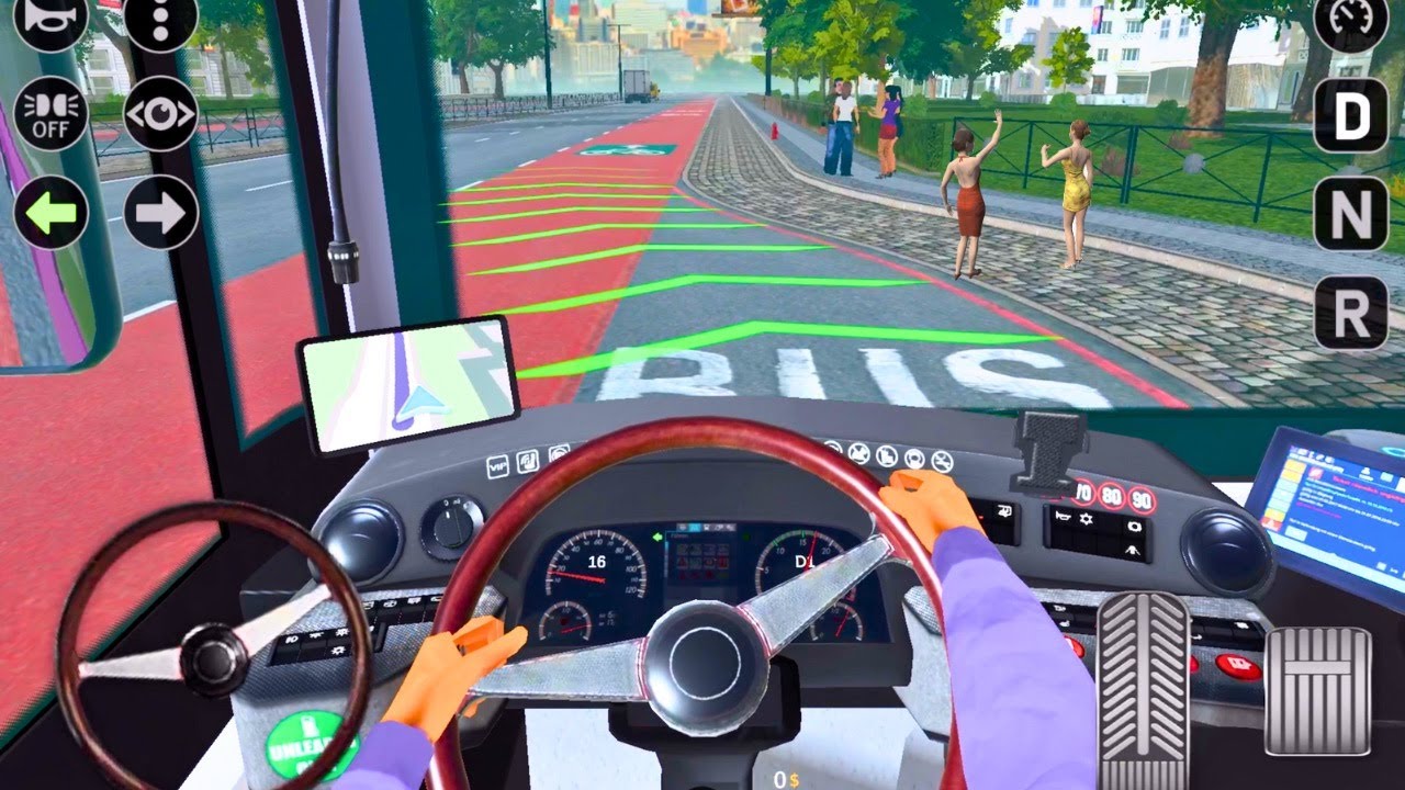 Coach Bus Driving! 👮🏻‍♀️👊🏻🔥 | Crazy Simulator Game