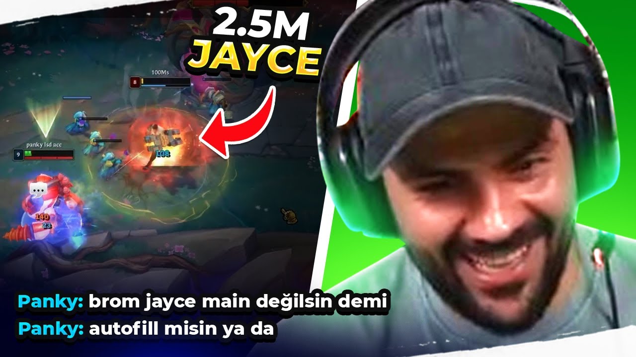10 GÜN LOL'E TIKLAMAYIP 2.5M JAYCE DOMALTMA İŞİ