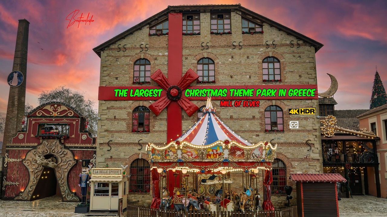 Winter Wonderland Greece Christmas: The Magical Mill of Elves Trikala