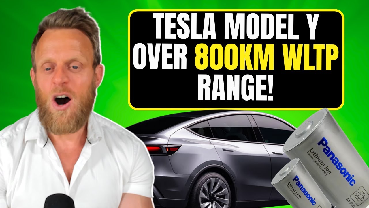 Компания Panasonic заявляет, что ее новая батарея обеспечивает запас хода Tesla Model Y на 450 ми...