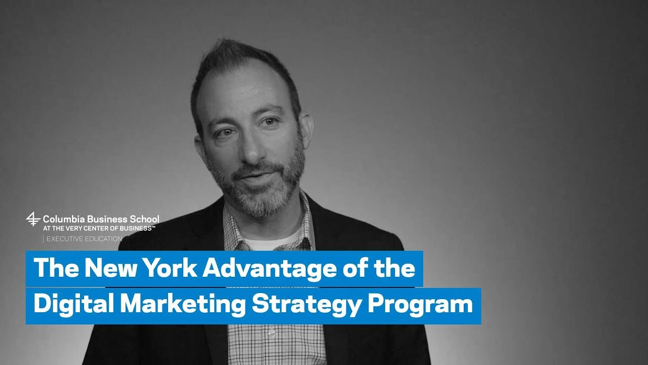 The New York Advantage of the Digital Marketing Strategy Program