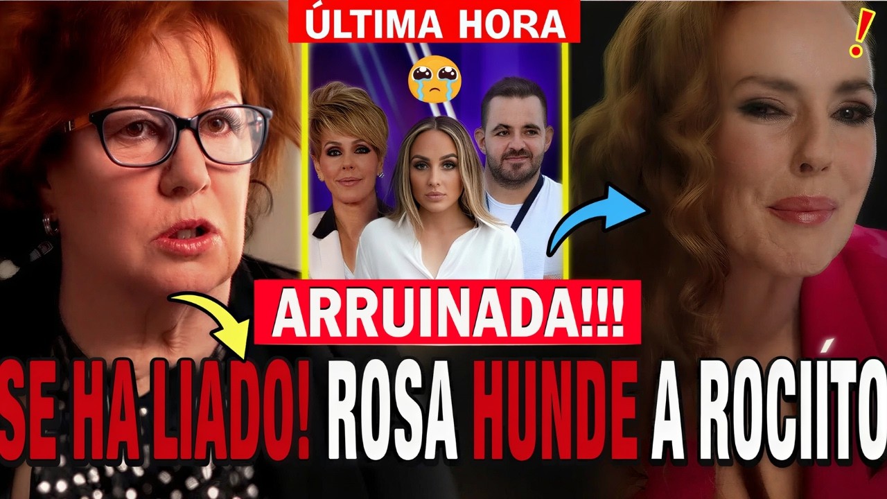 🚨 ¿SE CRUZÓ LA LÍNEA? ROSA VILLACASTÍN SEÑALA lo que NADIE SE ATREVE de ROCÍO CARRASCO
