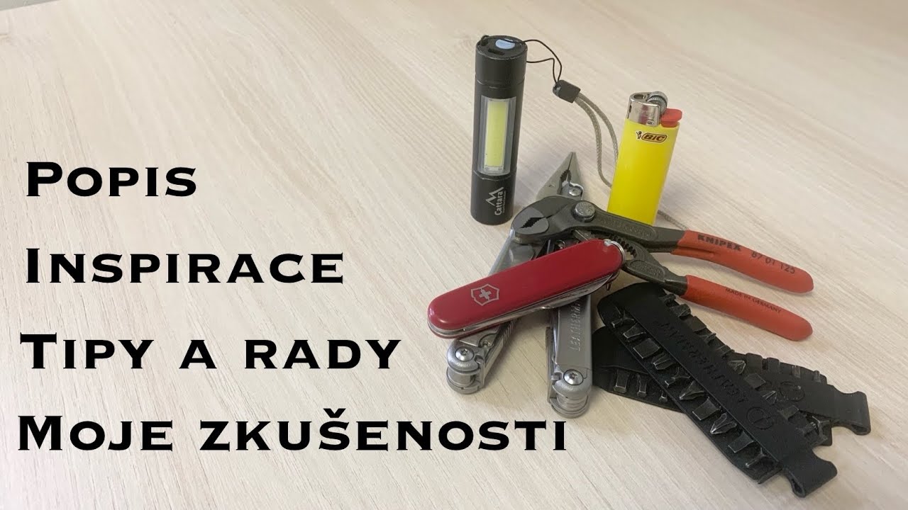 Moje EDC vybavení #1 - EDC pouzdro