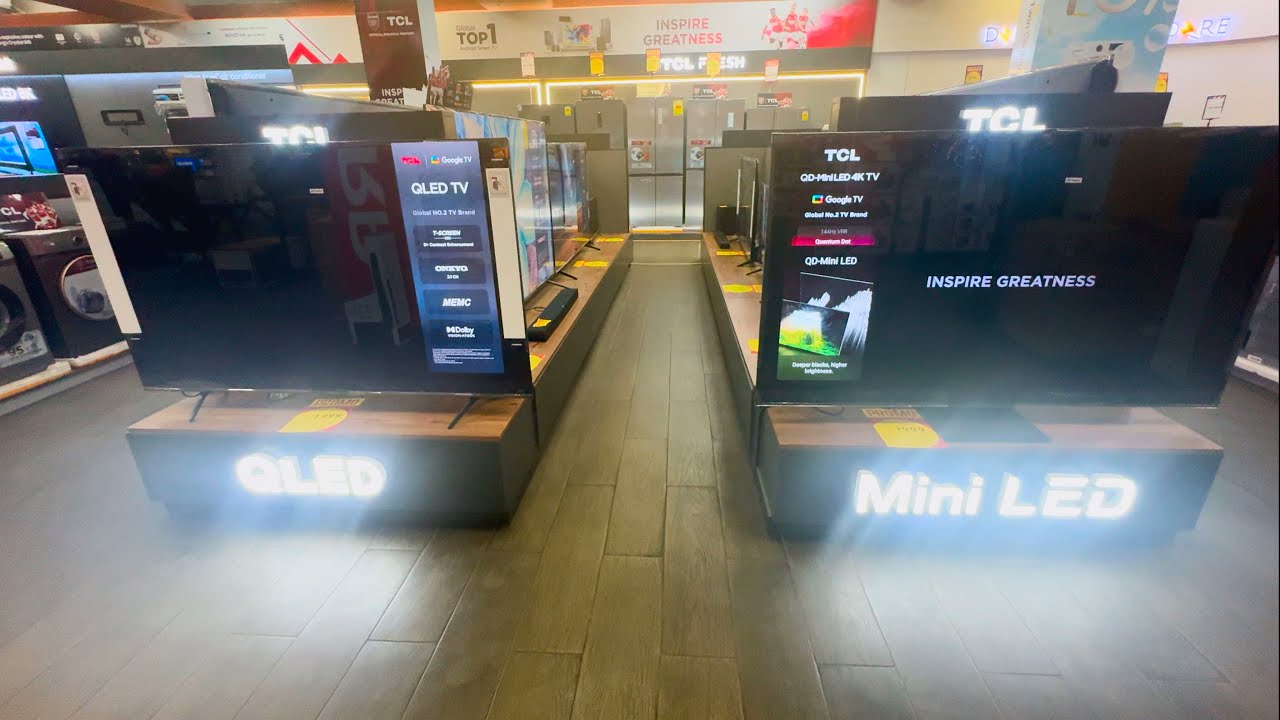 TCL TV Prices in Ghana: 98-Inch, 85'', 75'' & More | TV technologies Explained!