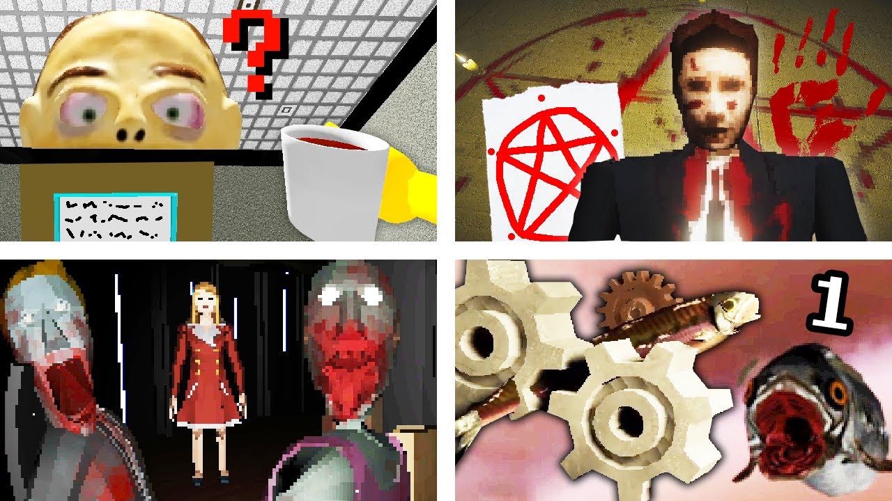 4 JUEGOS DE MIEDO #1