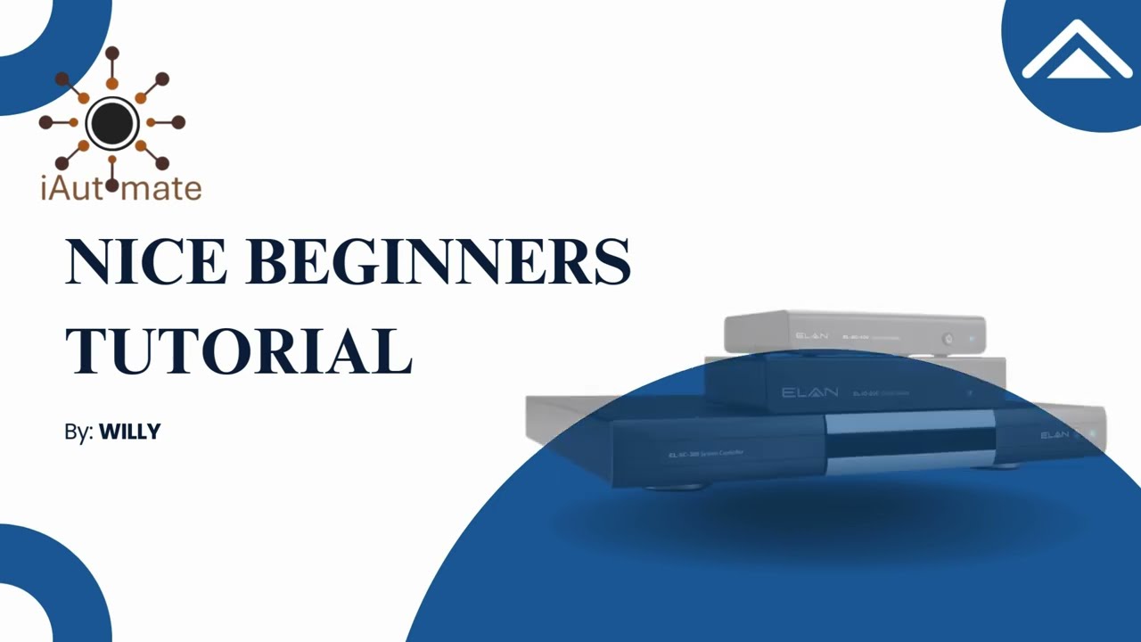 ELAN NICE CONFIGURATOR OVERVIEW
