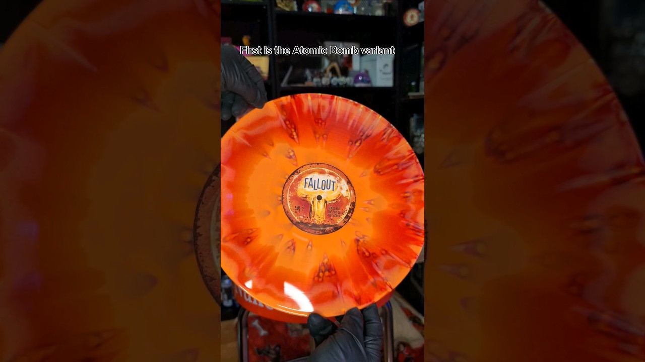 Super secret #Fallout Vinyl Records 🤫