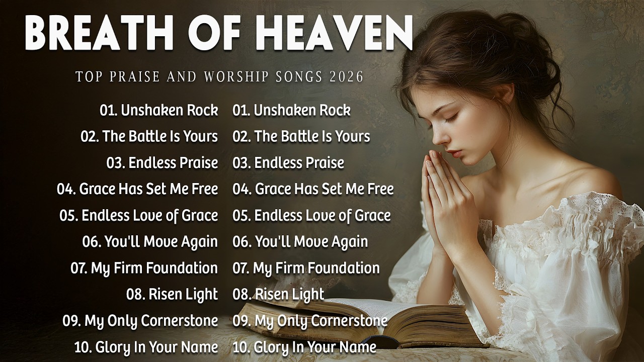 Breath of Heaven ✨ Top Praise & Worship Songs 2026 | Christian Worship Playlist