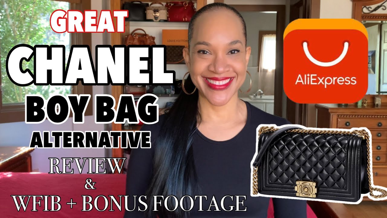 Great CHANEL Boy Bag Alternative | HANDBAG REVIEW/BONUS FOOTAGE