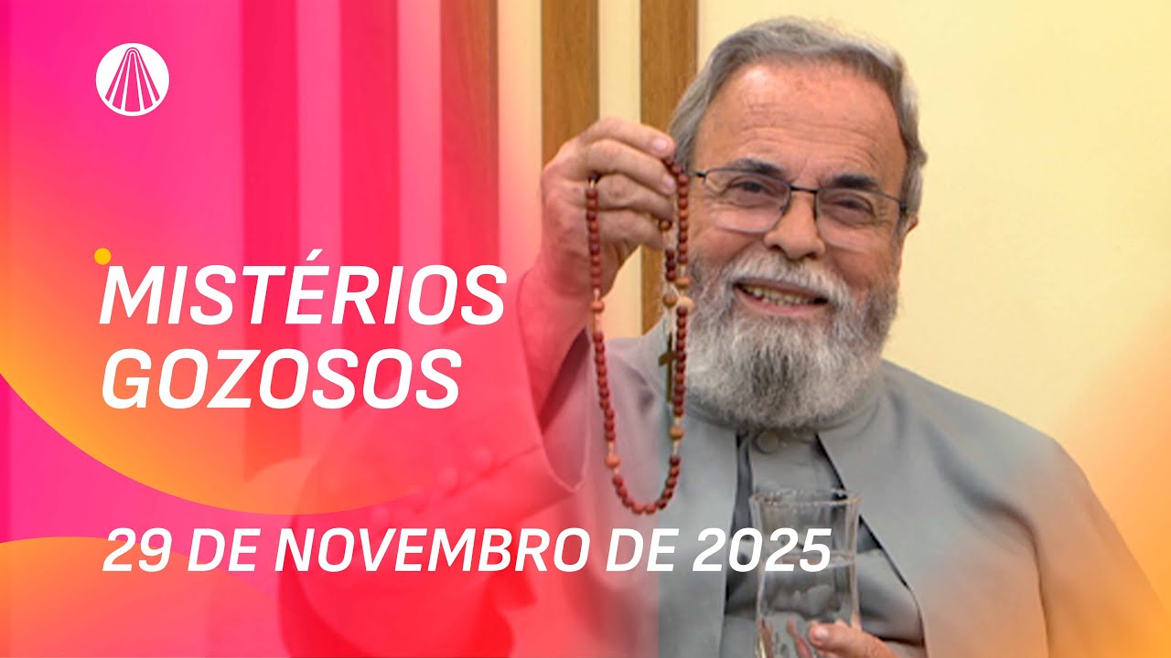 Ter&ccedil;o de Aparecida com Pe. Antonio Maria - 29 de novembro 2025 [Mist&eacute;rios Gozosos]