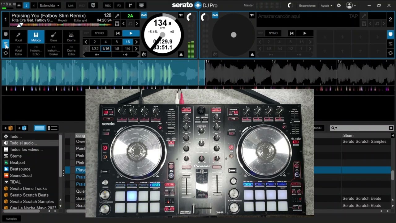 Sabes Cómo Asignar los STEMS  en un Controlador Antiguo para Serato DJ Pro?