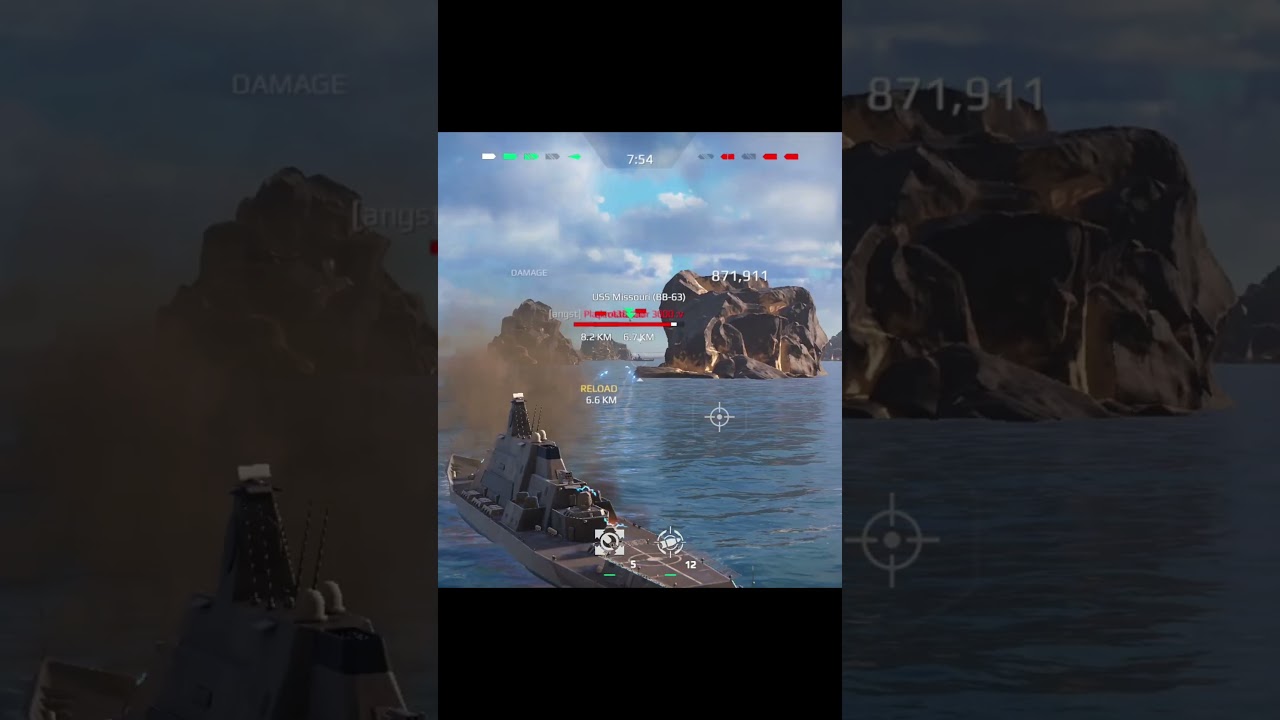 USS CONSTITUTION 4 KILLS ONLINE PVP 1.7M DMG!! MODERN WARSHIPS 