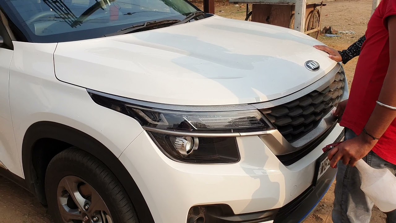 KIA SELTOS gets black treatment||KIA SELTOS MODIFIED||KIA SELTOS BLACK TREATMENT||KIA SELTOS WRAP