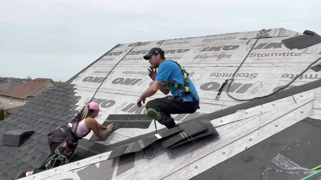 10/12 shingle install with RooferGirl