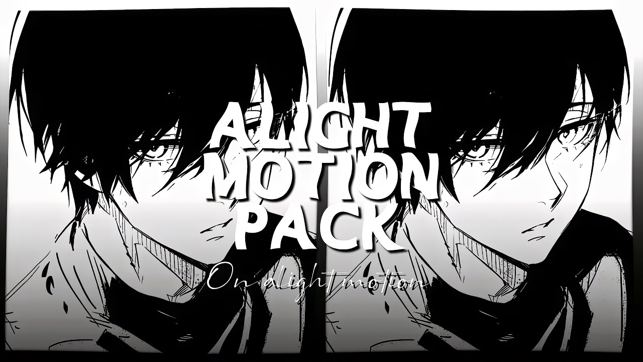 Alight Motion (FREE) Manga Editing Pack | Alight Link,XML File & QR Code | Moonie달 |