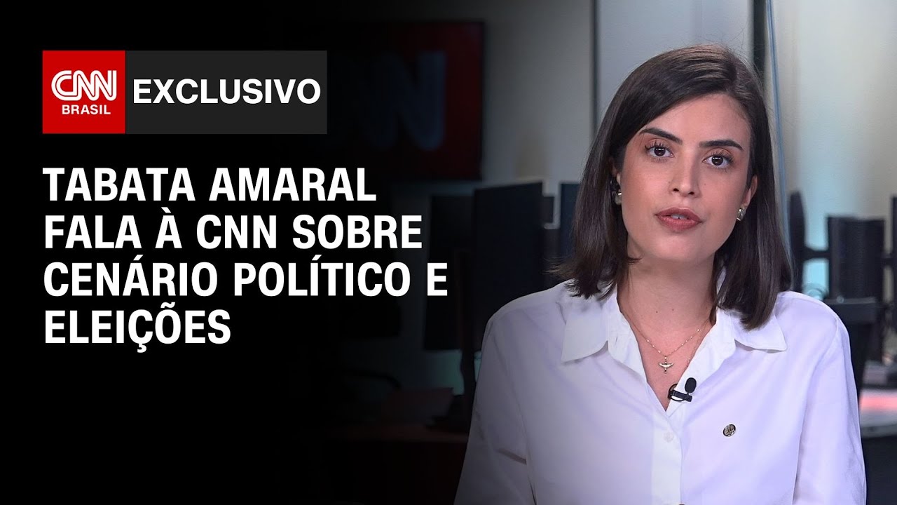 Tabata Amaral fala à CNN sobre cenário político e eleições | BASTIDORES CNN
