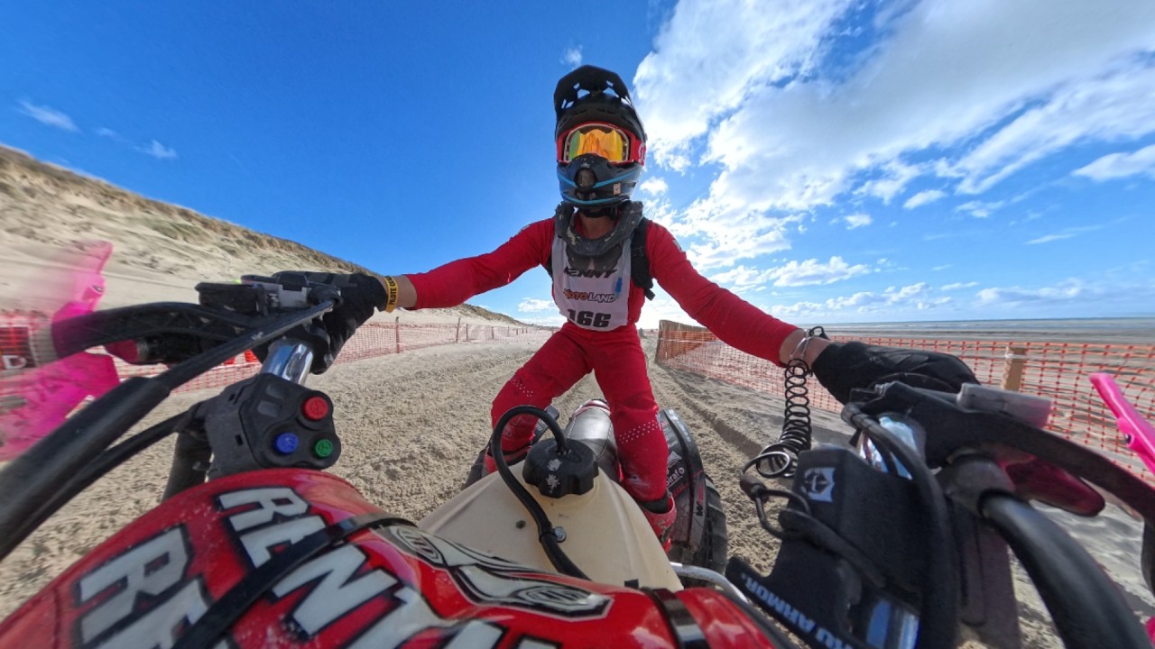 Le Touquet Quad Race 50th Edition 🇫🇷 | INSANE Beach Action in 360° (Insta360 X5)