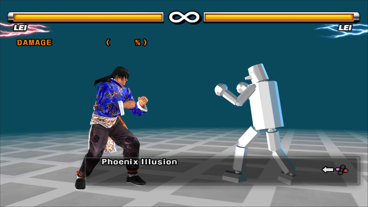 Tekken 5 - Lei Wulong Move List