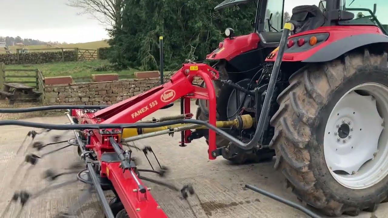Vicon Fanex 553 tedder , D&A kidd ltd , www.dandakidd.co.uk
