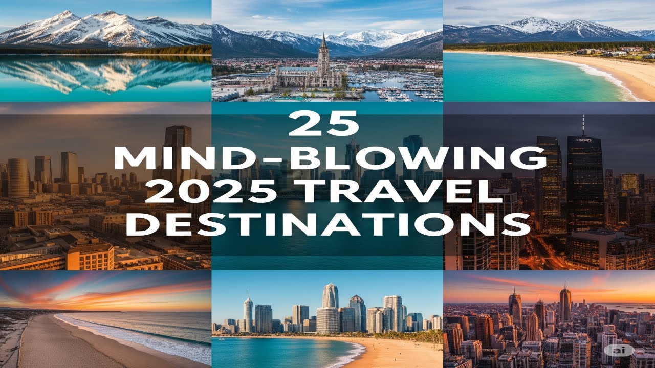 25 Mind Blowing 2025 Travel Destinations You Must See,#exoticdestinations ,#travel2025