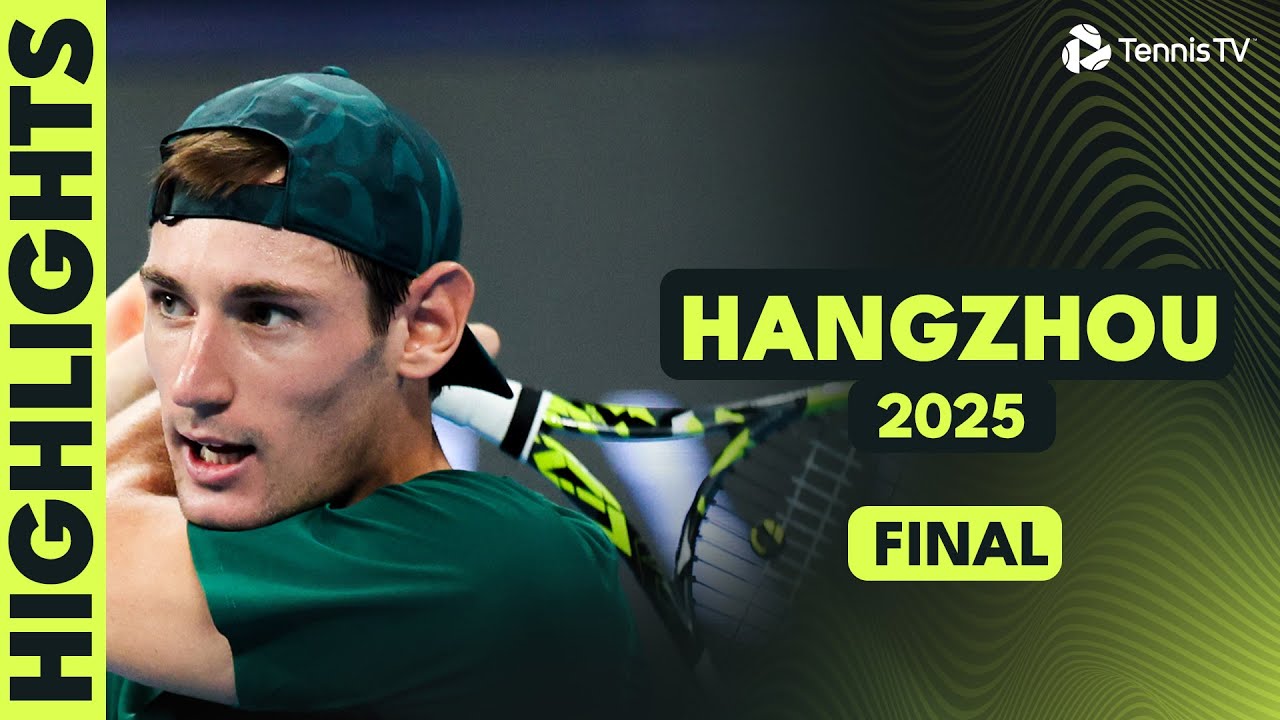 Valentin Royer vs Alexander Bublik For The Title! | Hangzhou 2025 Final Highlights