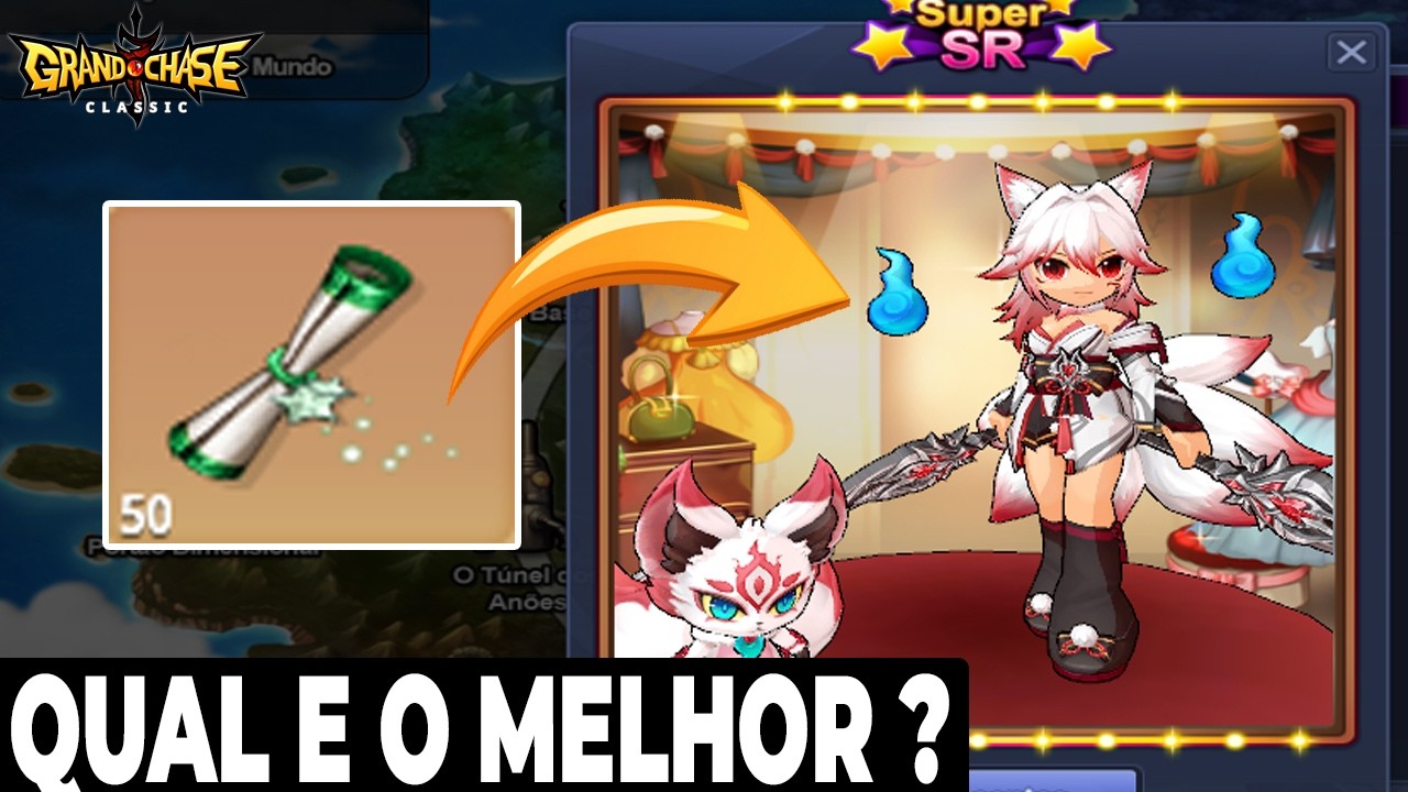 Qual e o Melhor SR para estar Abrindo com os Pergaminhos verdes do Evento l Grand Chase Classic