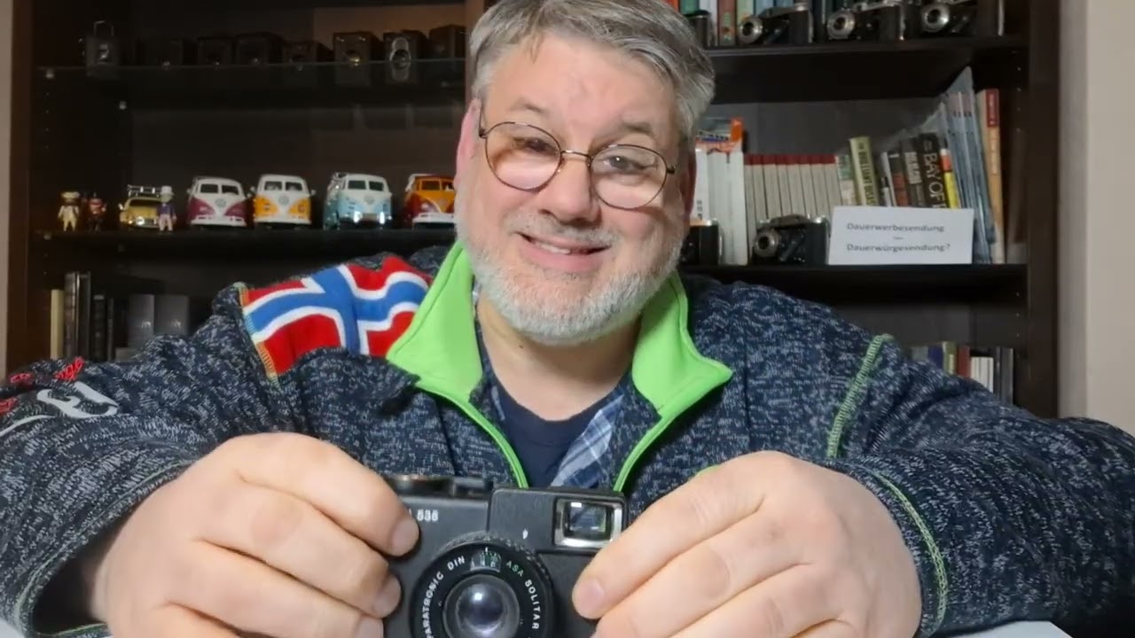 Agfa Optima 535 sensor electronic von 1976. Eine der letzten Kameras von Agfa, und eine der besten