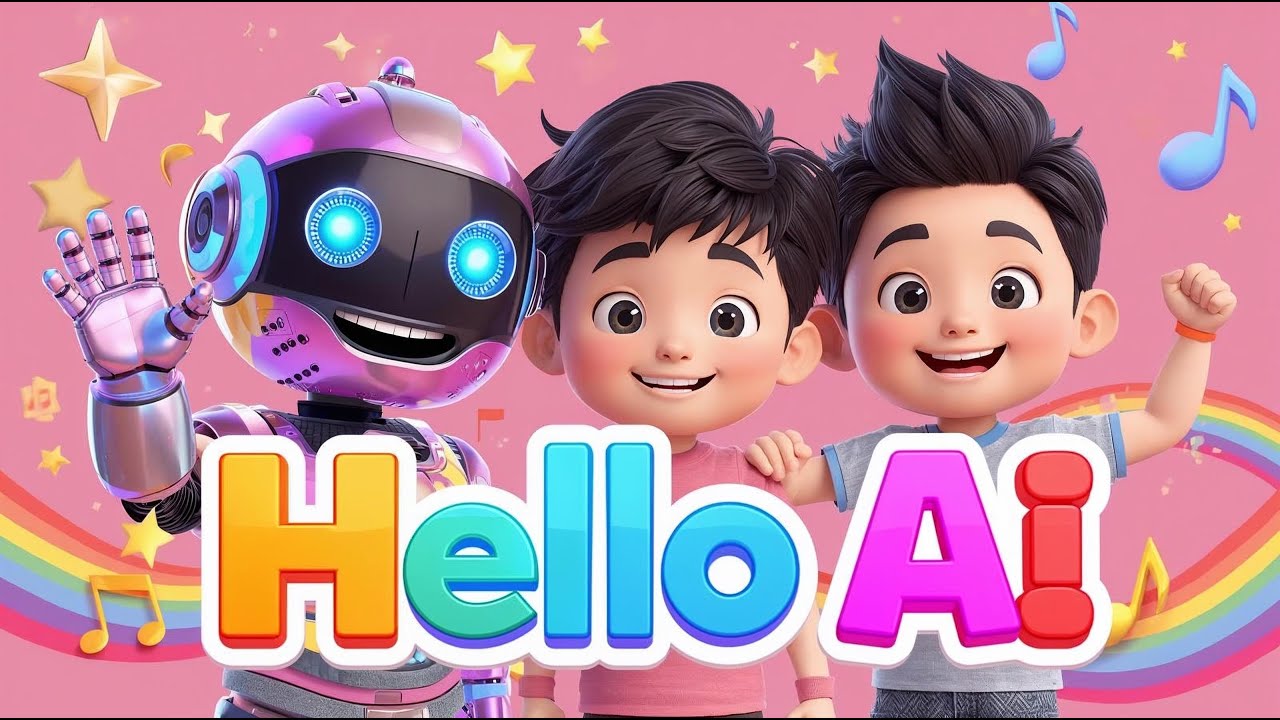 Hello, Artificial Intelligence &ndash; Fun Kids Song About AI & Robots | Children&rsquo;s Song | Kuwi Kids