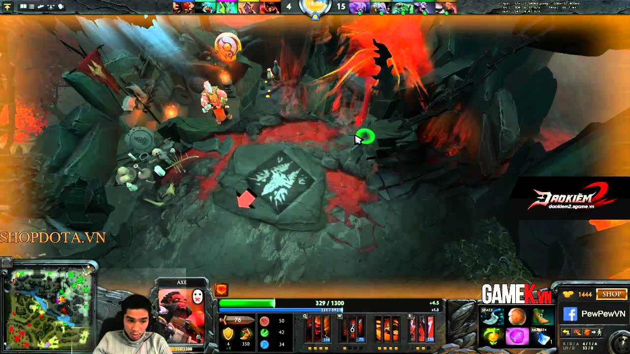PP hướng dẫn newbie chơi hero AXE