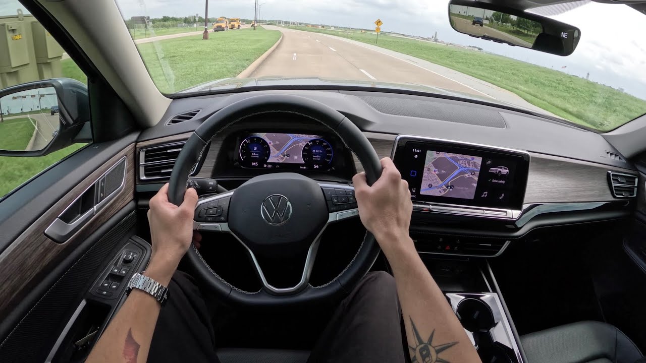 2024 Volkswagen Atlas 2.0T SEL - POV Driving Review