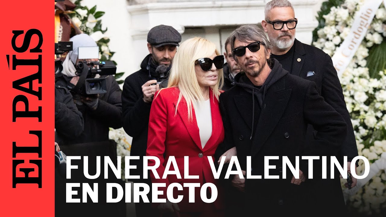 DIRECTO | Funeral del diseñador Valentino Garavani | EL PAÍS