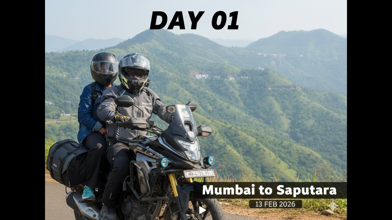 Mumbai to Saputara: Escape to the Clouds ☁️🏍️ FT  SKYGAZERS