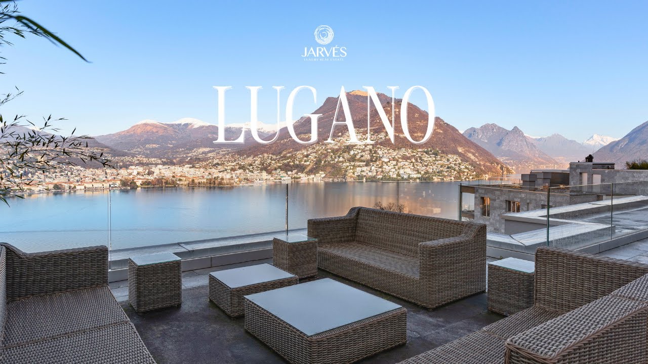 Splendida Penthouse con Rooftop vista Lago a Lugano