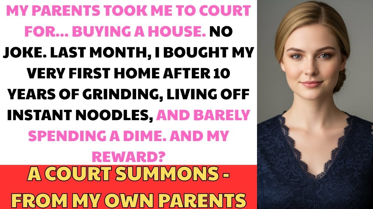 My Parents Took Me To Court For… Buying A House. No Joke