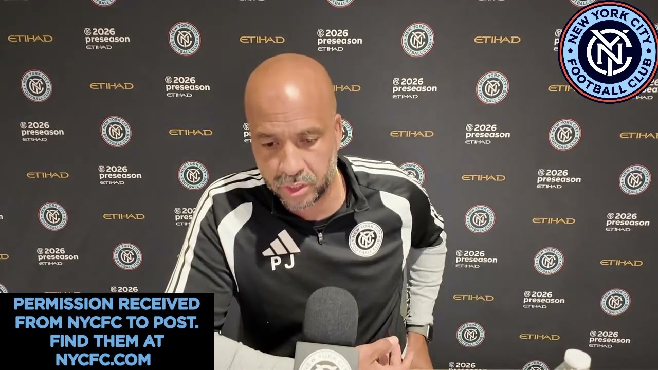NYCFC Head Coach Pascal Jansen Preseason Press Conference 2/13/26