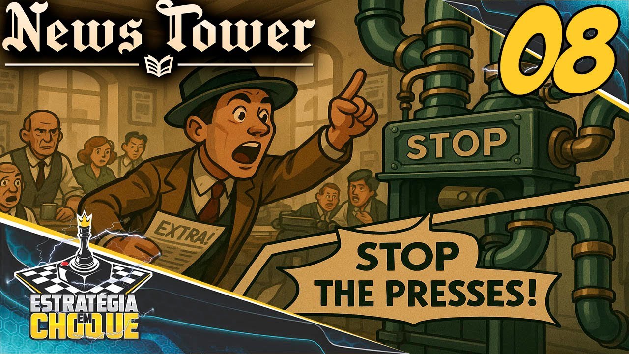 📰 News Tower 1.0 - Transportando as noticias pela tubulação, agora eu vi vantagem!!! EP08