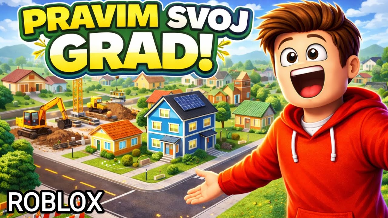 Pravim MALI GRAD u Robloxu! 🏙️🔥