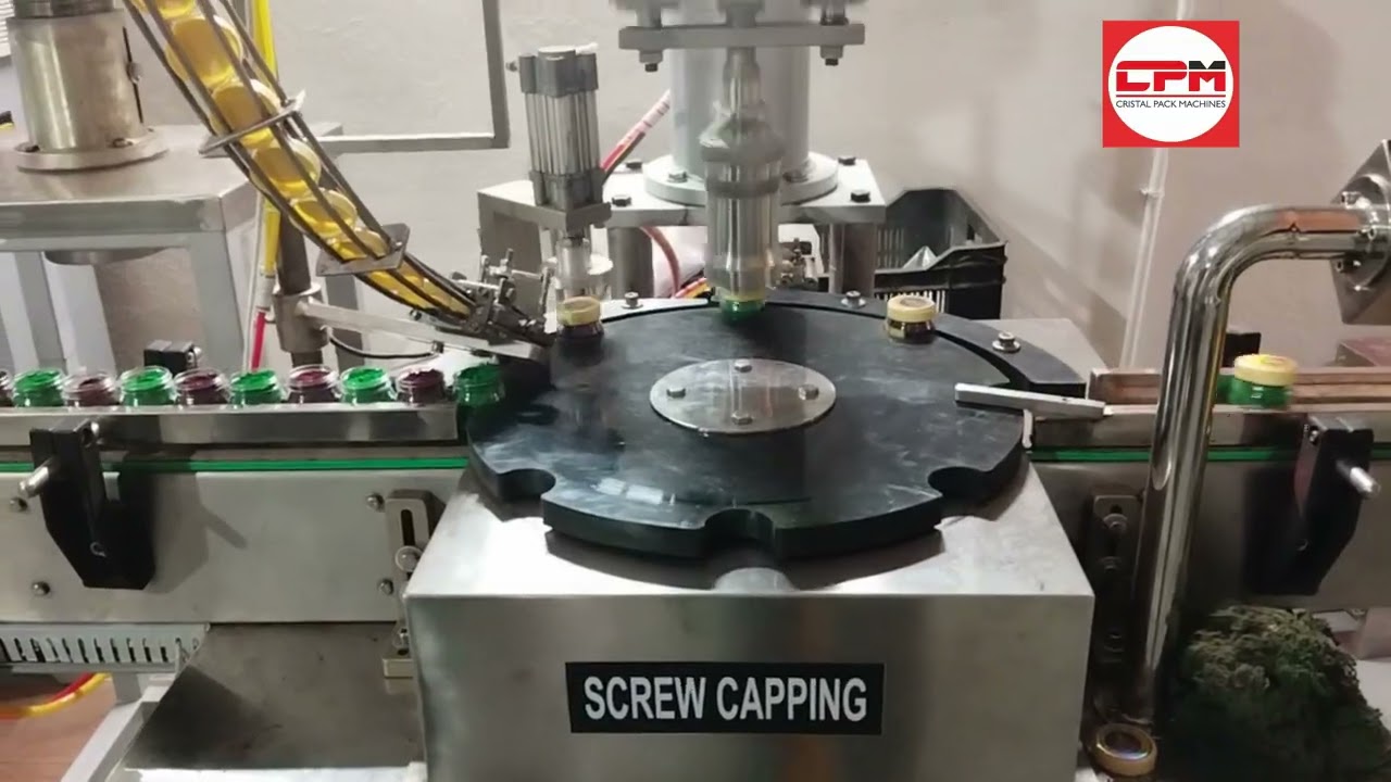 Automatic Twin Head Servo Powder Filling Machine CPM 2HDSPF60