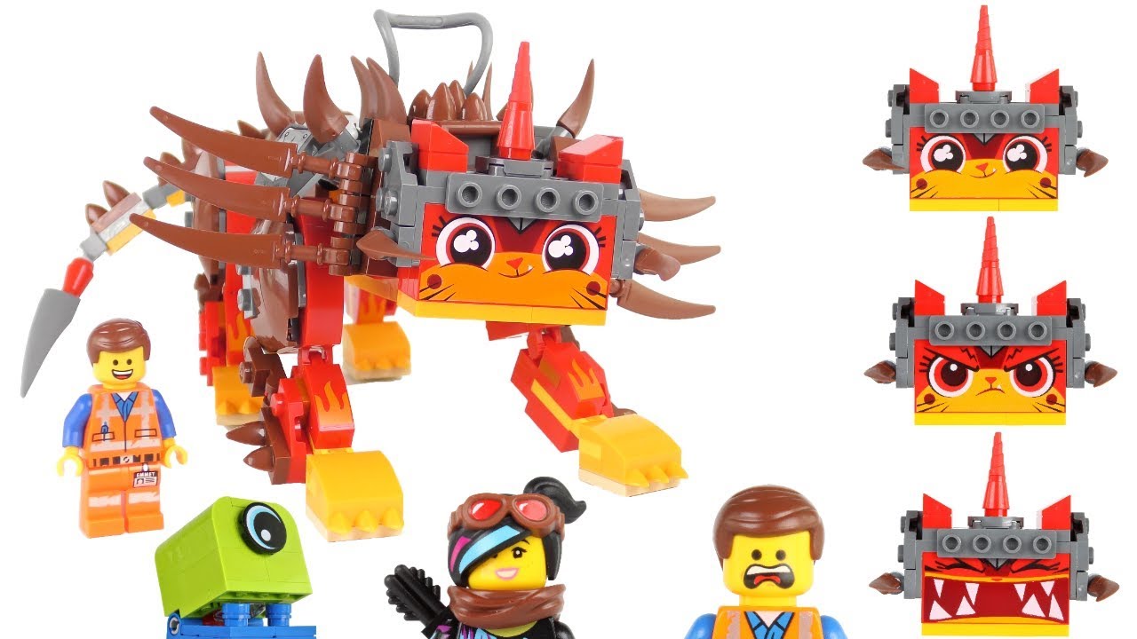 LEGO Movie 2 Ultrakatty & Warrior Lucy Speed Build & Review!