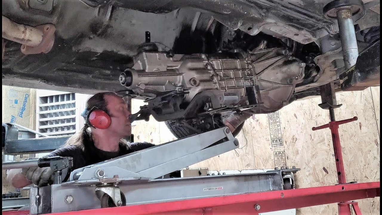Замена сцепления 1996-2001 4.6L Mustang Cobra T45 Ford