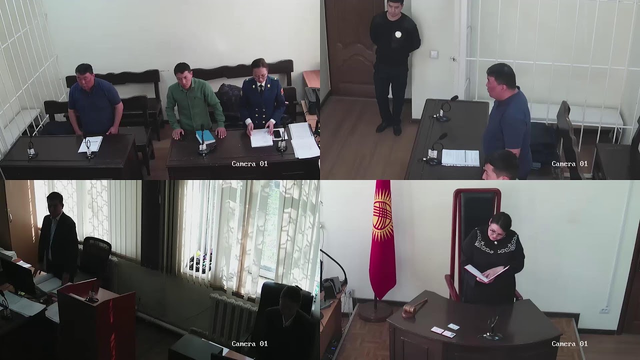 Ленинский  районный суд. Судебное заседание под председательством судьи Э.Б. Энкилбаевой