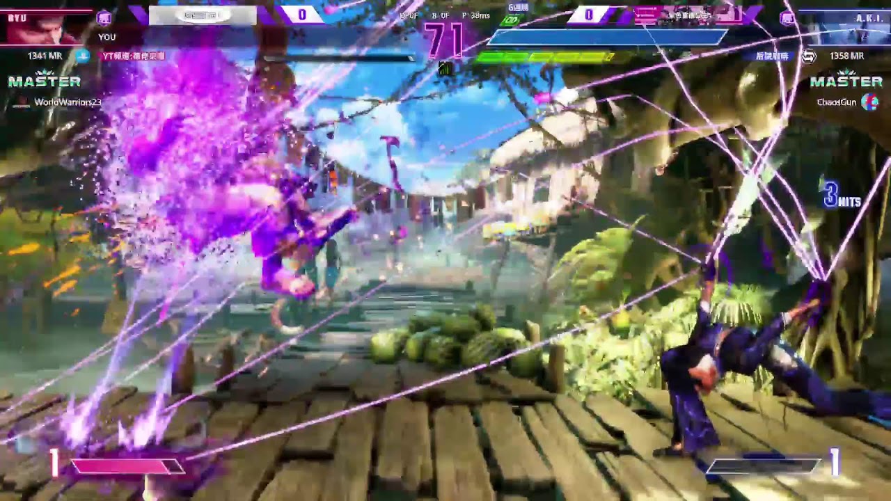 快打旋風6_跳跳隆的每日爬分練習_2/16
