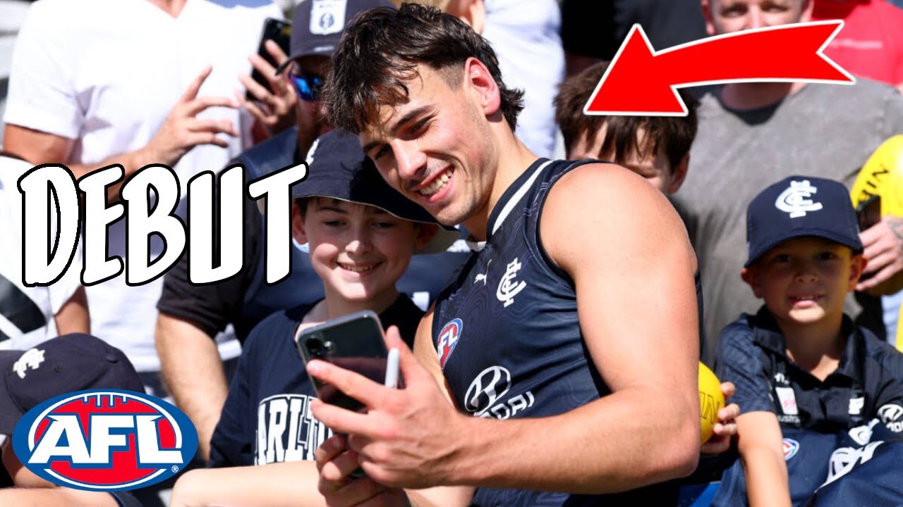 Lucas Camporeale Debut Round 1 2025 AFL Highlights: 20 Disposals